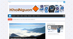 Desktop Screenshot of khoinguon.net