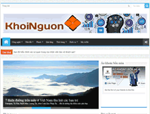 Tablet Screenshot of khoinguon.net